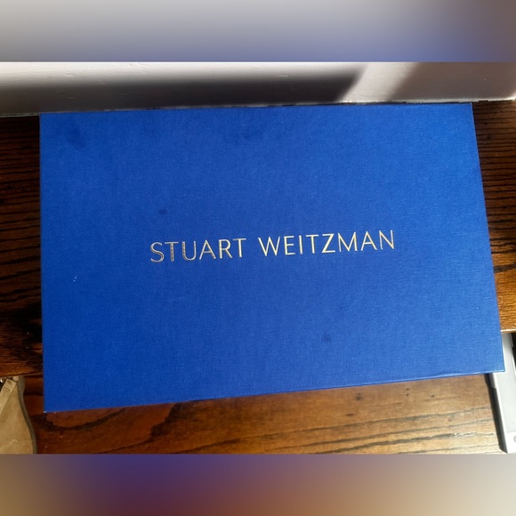 Stuart Weitzman Piper Shearling Slides 7 - Picture 7 of 8